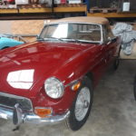 MG B à vendre de 1973 dans le Calvados