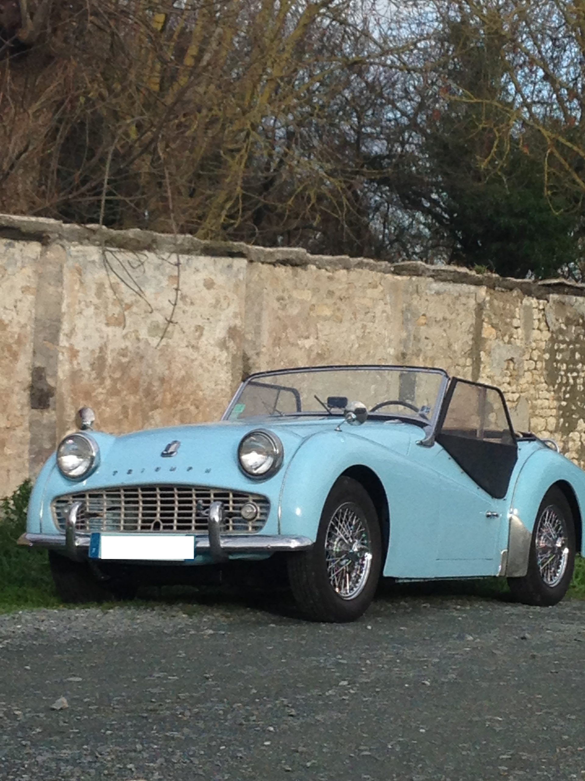 TR3 de 1958 dans le Calvados