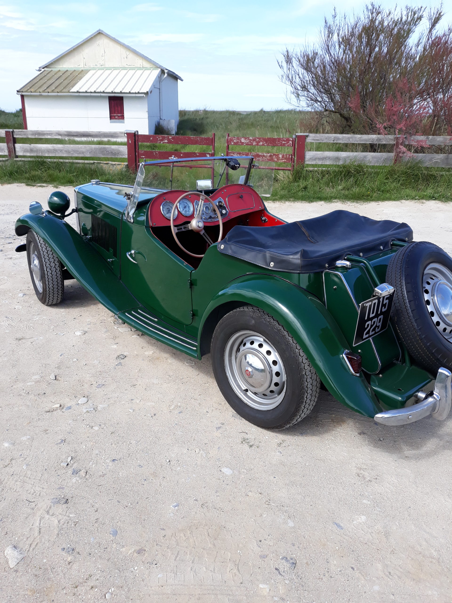 MG TD à vendre de 1952 dans le Calvados